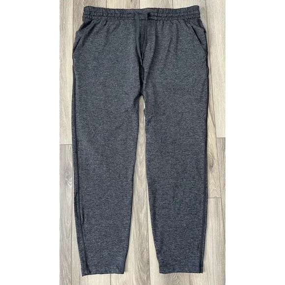 Lululemon Engineered Warmth Gray Jogger Sweatpants Mens Sz Large LM5ARES - Picture 2 of 9